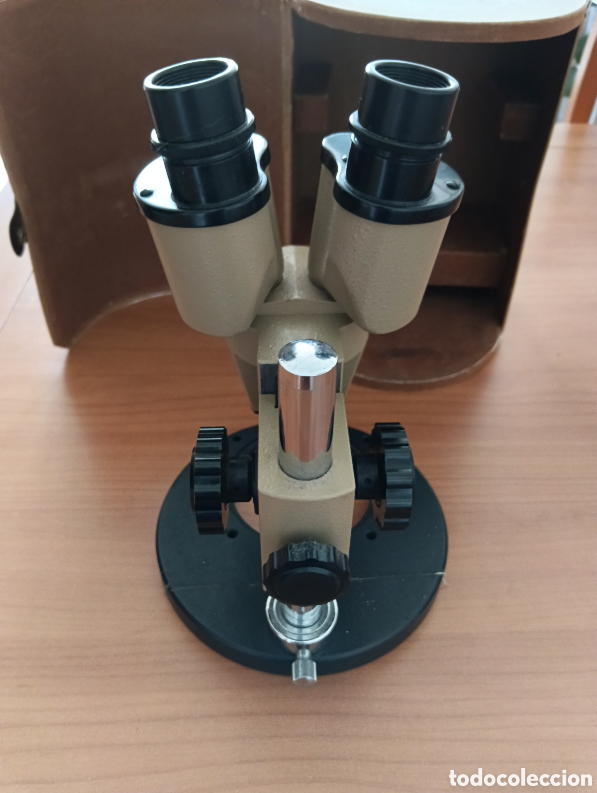 Coleccionismo: Microscopio binocular ENOSA 20 x 12mm (1970's)