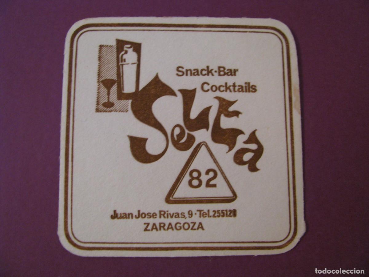 Coleccionismo: POSAVASOS SNACK BAR SELTA. ZARAGOZA
