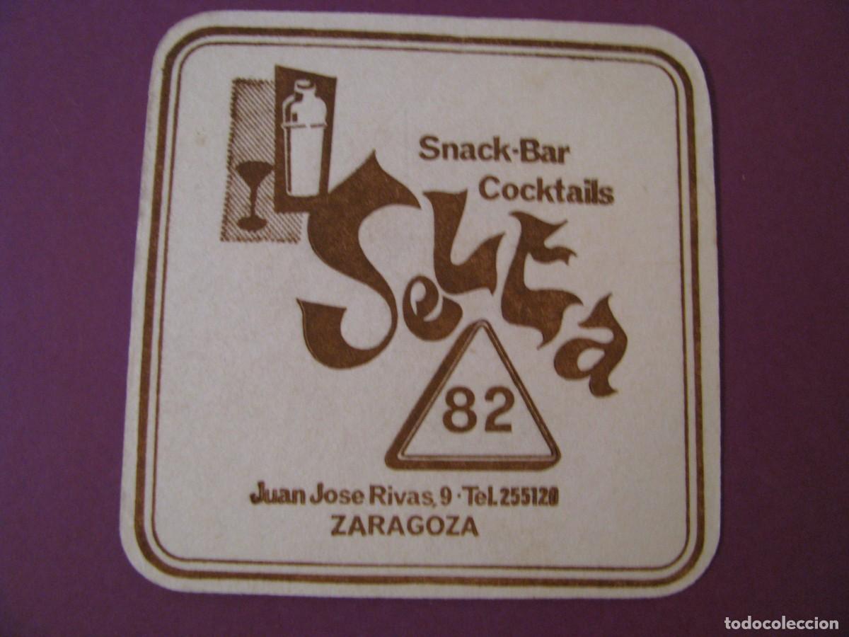 Coleccionismo: POSAVASOS SNACK BAR SELTA. ZARAGOZA