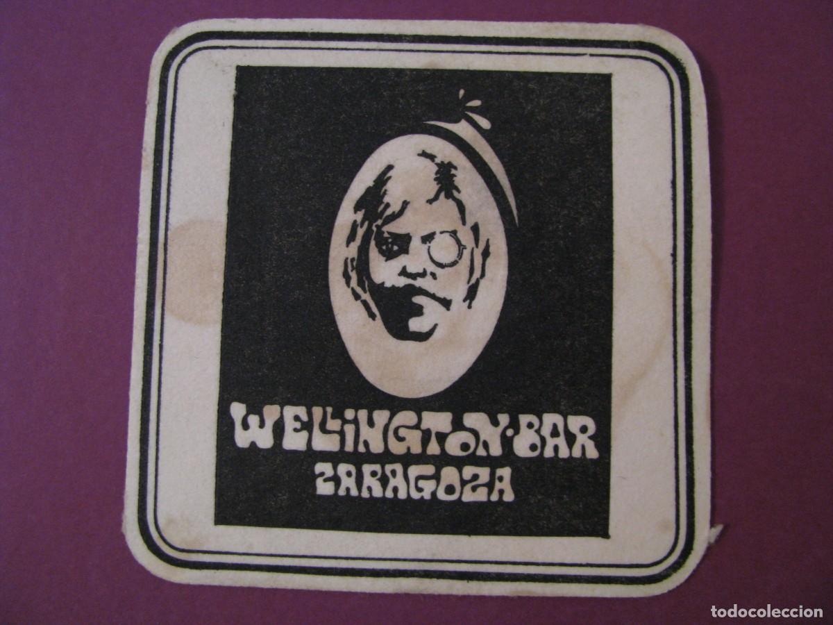 Coleccionismo: POSAVASOS WELLINGTON BAR. ZARAGOZA