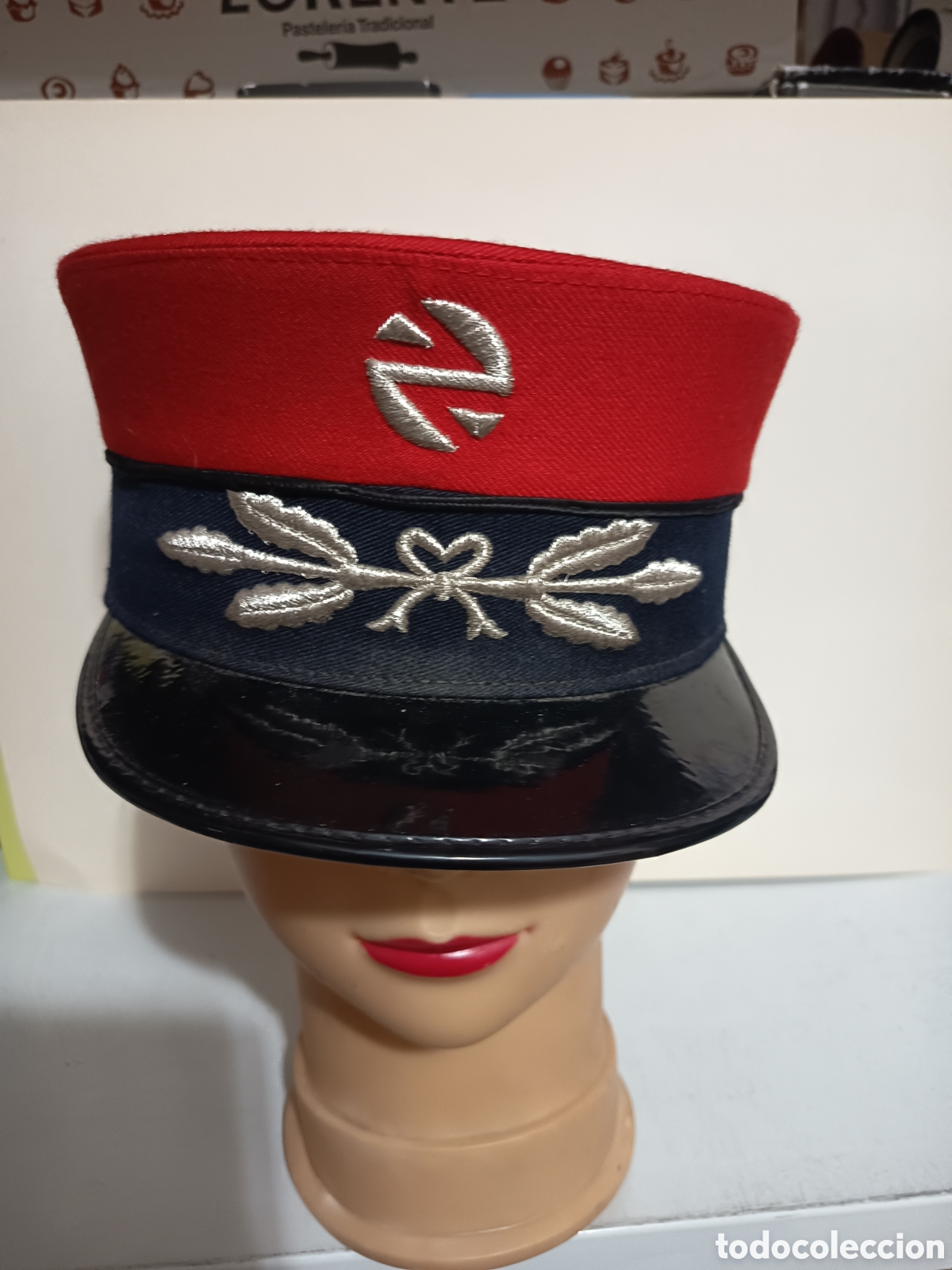 Coleccionismo: Gorra Jefe Estaci&oacute;n Renfe Factor