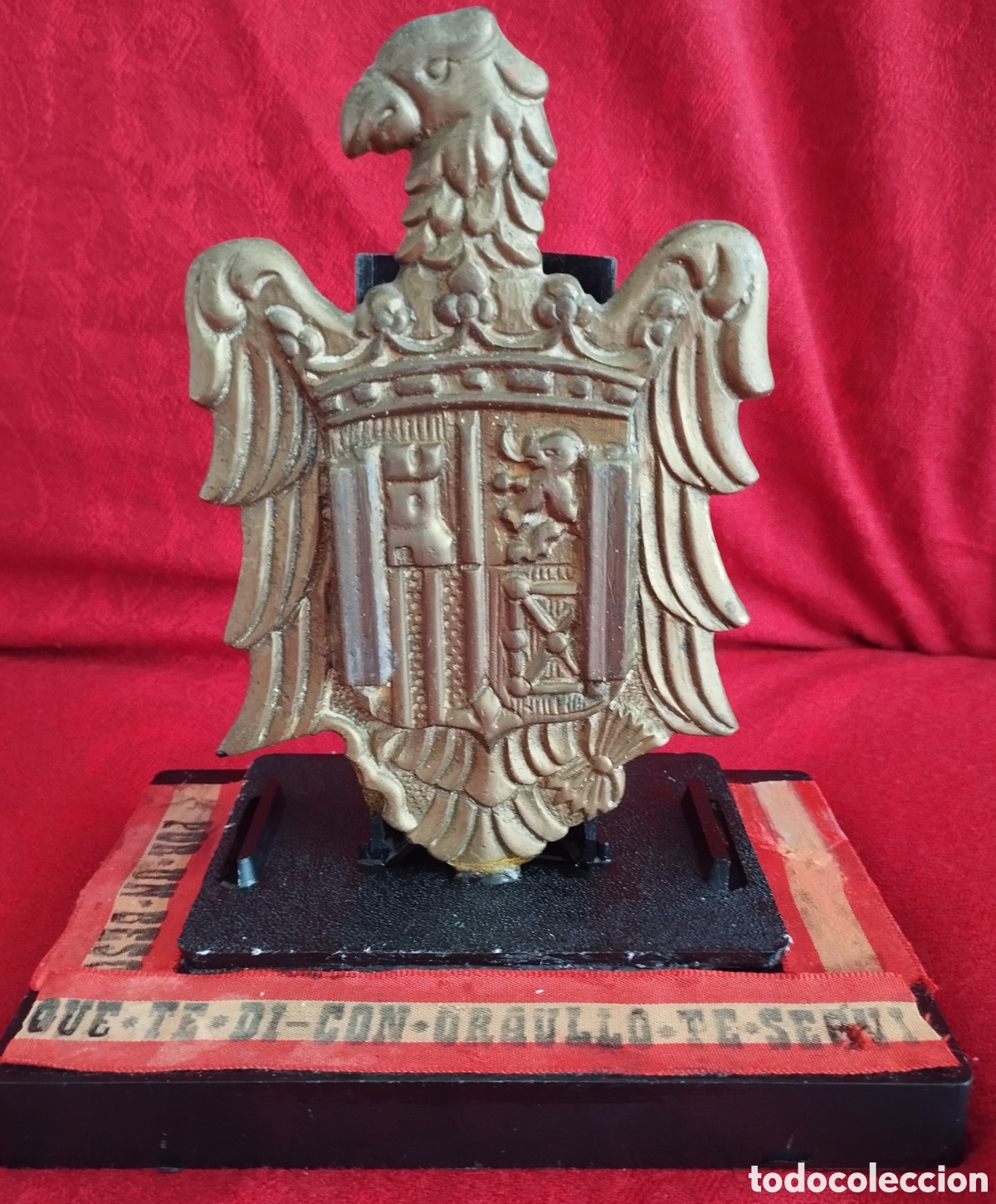 Coleccionismo: Antiguo Escudo &Aacute;guila San Juan.