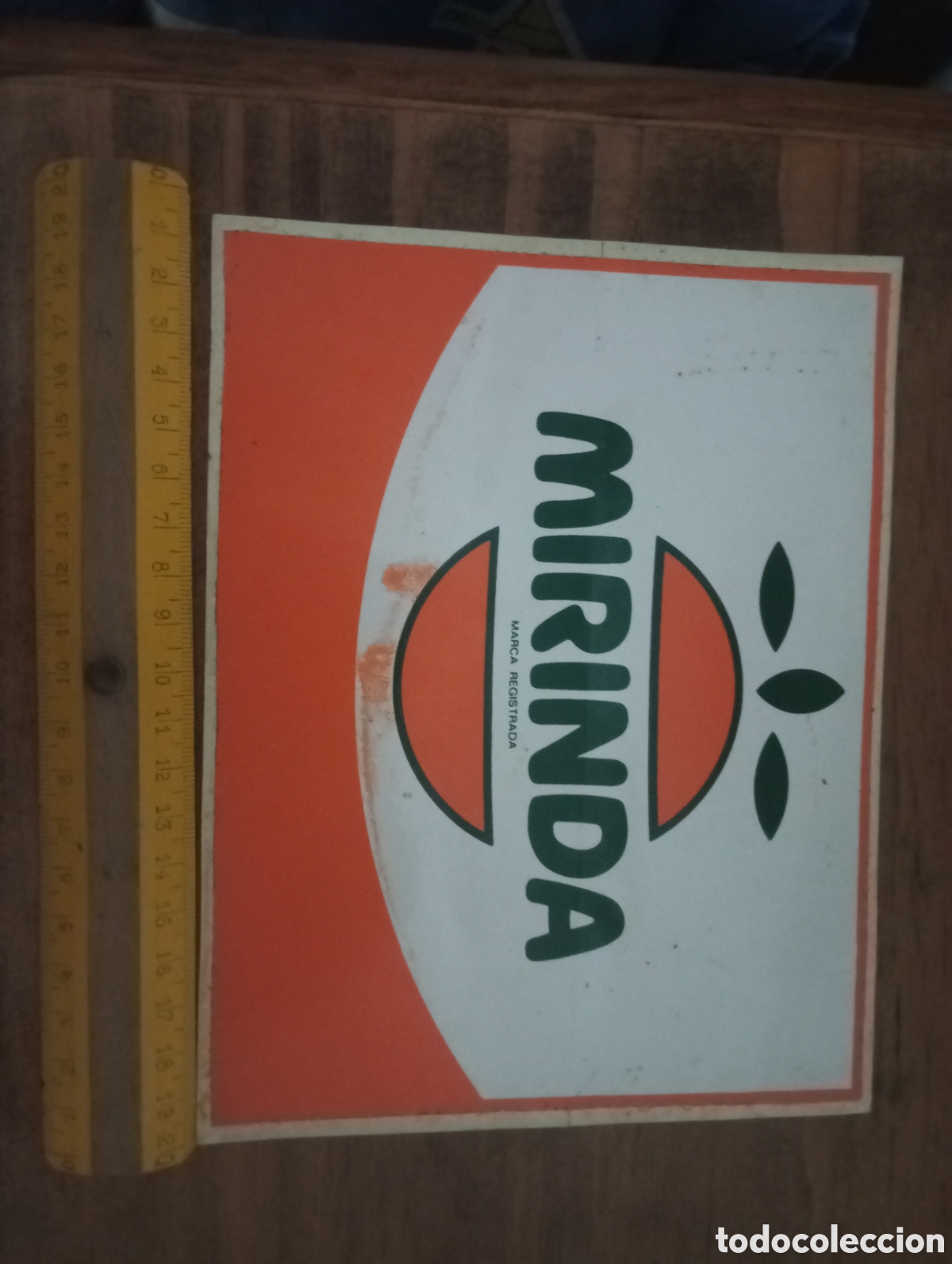 Coleccionismo: Pegatina de Bar refrescos mirinda a&ntilde;os 80