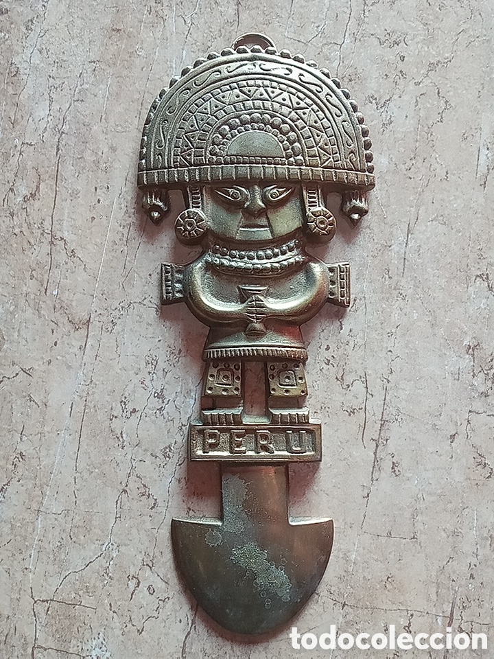 Coleccionismo: TUMI CUCHILLO CEREMONIAL PER&Uacute;.TRAE BUENA SUERTE Y PROTECCI&Oacute;N
