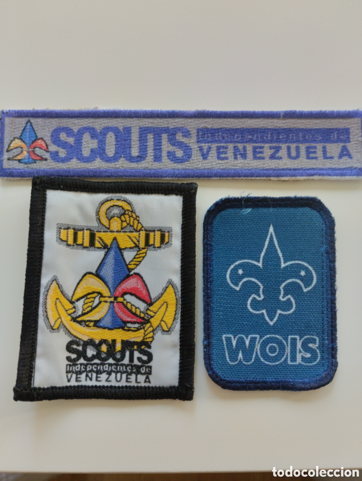 Coleccionismo: Insignias oficiales de promesa scouts Marinos