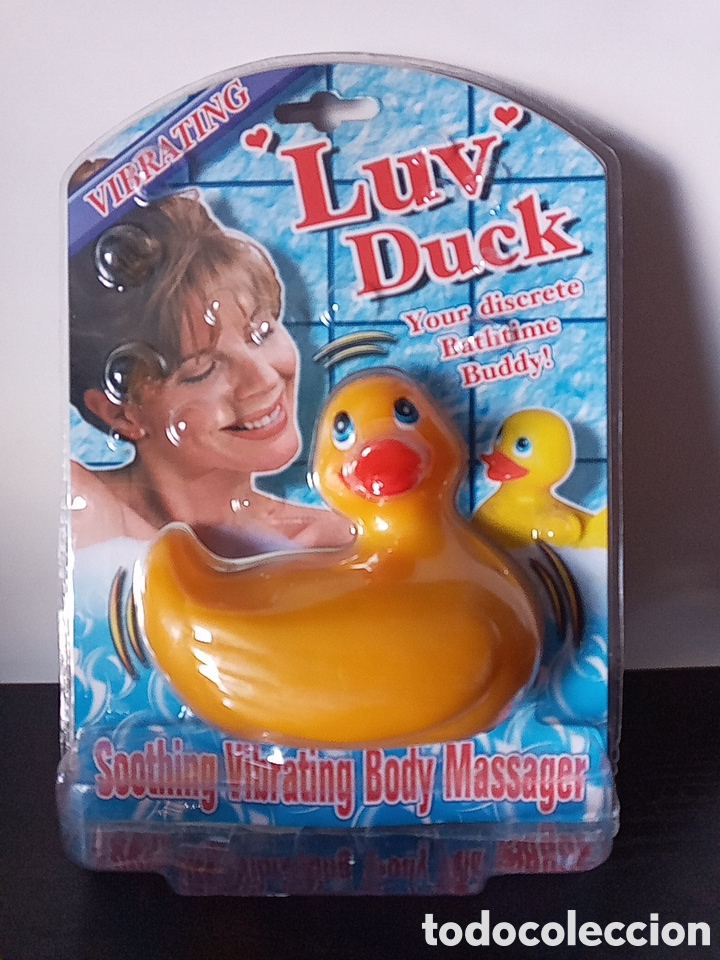 Coleccionismo: LUV DUCK SOOTHING VIBRATING BODY MASSAGER