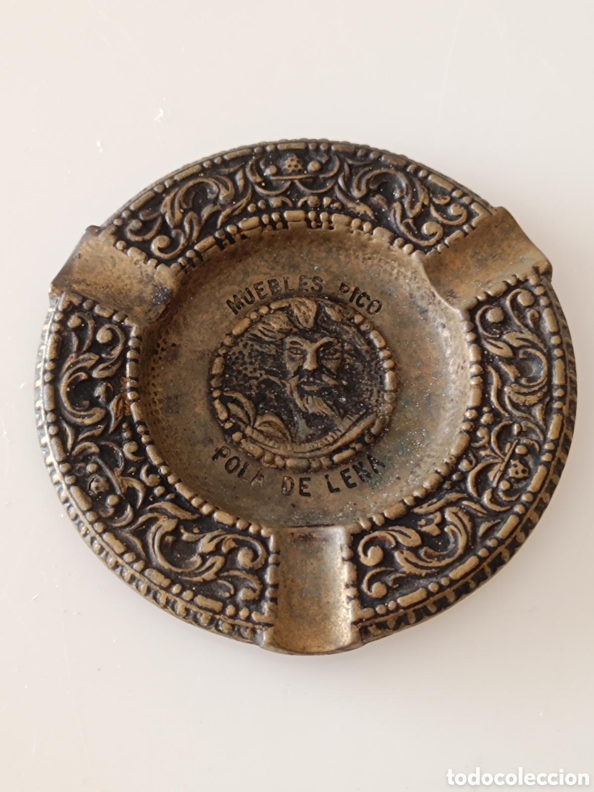 Coleccionismo: Cenicero bronce Muebles pico Pola de Lena