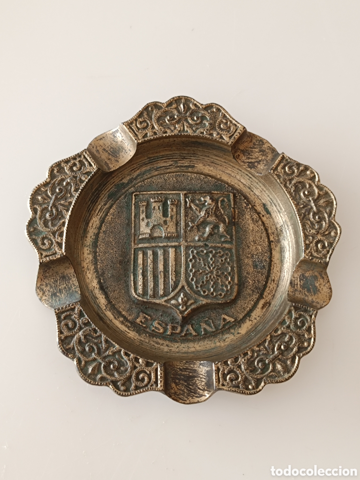 Coleccionismo: Escudo metal republica Espa&ntilde;a