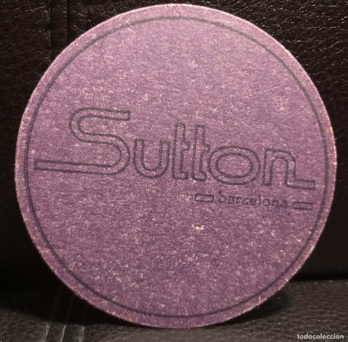 Coleccionismo: SUTTON - POSAVASOS - BARCELONA - CERVEZA - REFRESCOS - SIDRA - BITTER