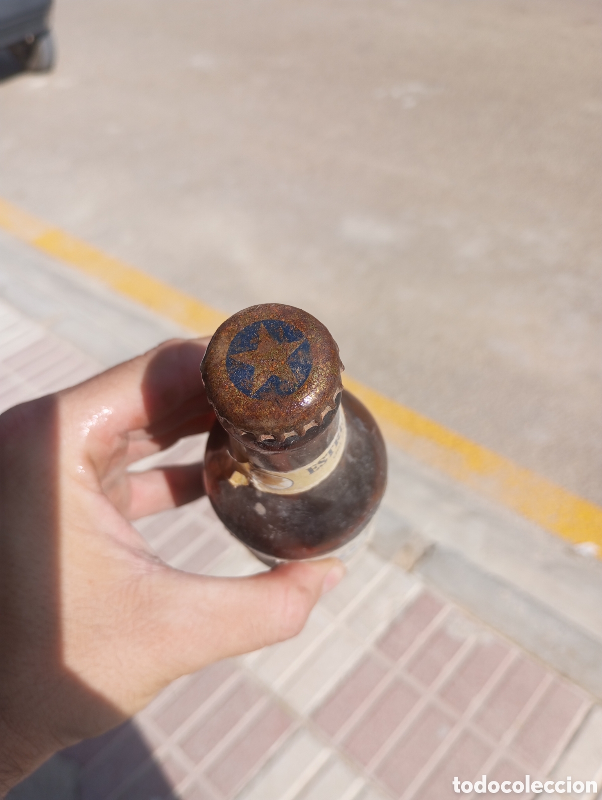 Coleccionismo: Tap&oacute;n corona cerveza estrella del sur a&ntilde;os 70