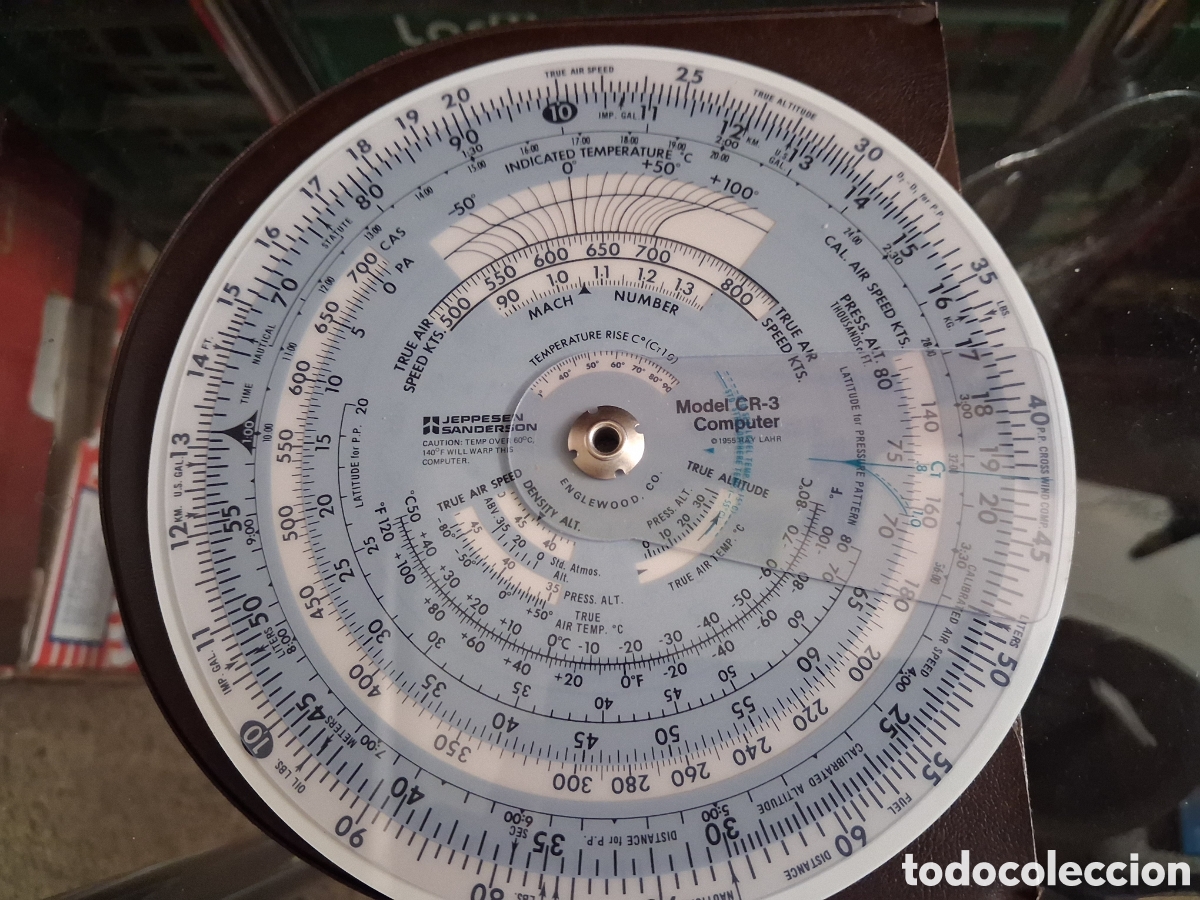 Coleccionismo: RARISIMA REGLA DE CALCULO CIRCULAR JAPPESEN CR 3 COMPUTER EN FUNDA ORIGINAL