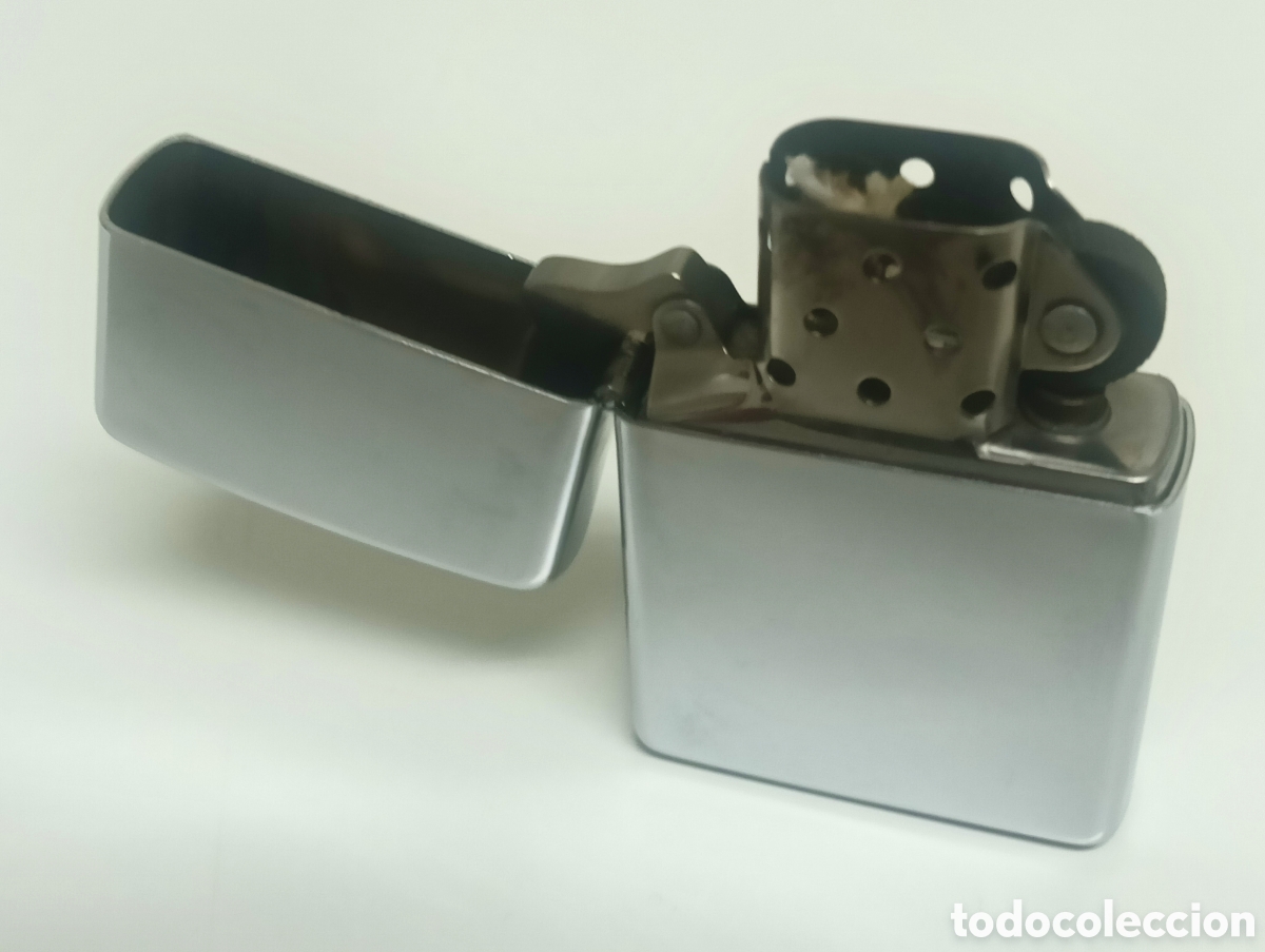 Coleccionismo: Zippo cl&aacute;sico cromado original - Foto 4