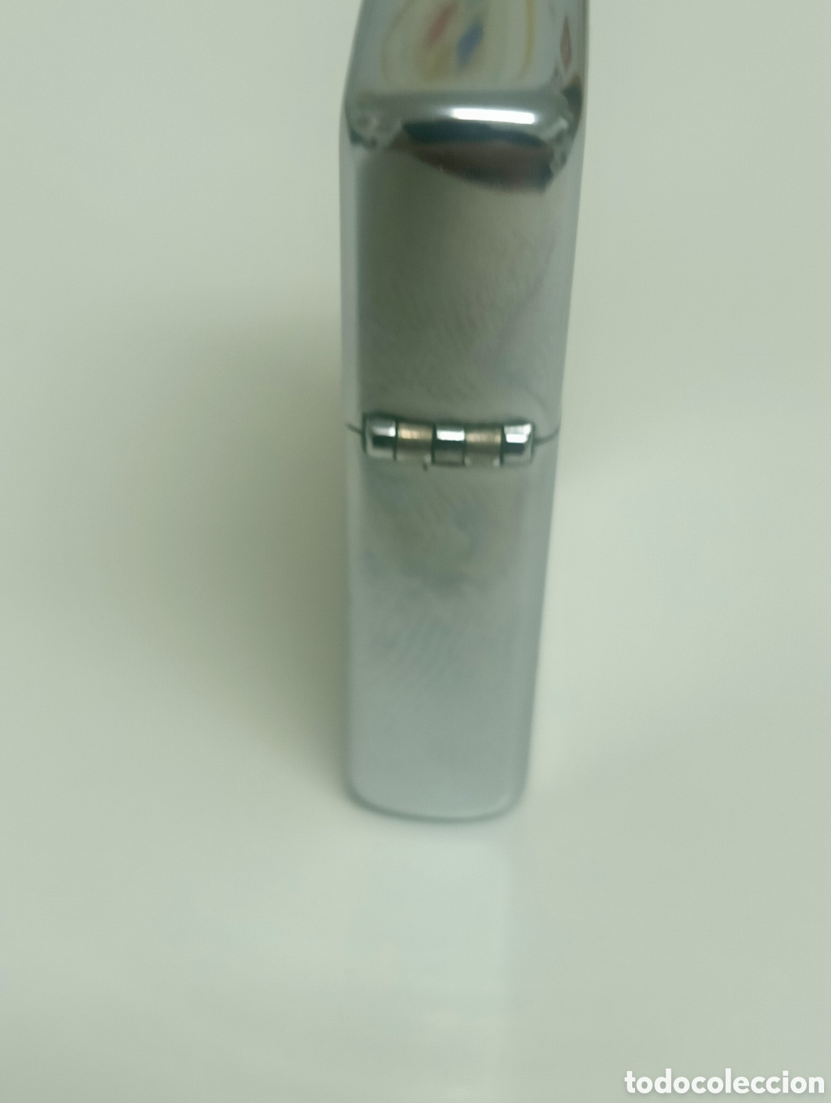 Coleccionismo: Zippo cl&aacute;sico cromado original - Foto 8