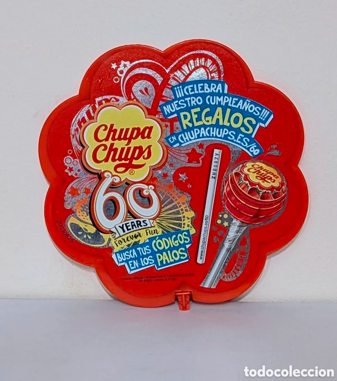 Coleccionismo: Expositor Chupa Chups 60 Aniversario - Foto 1