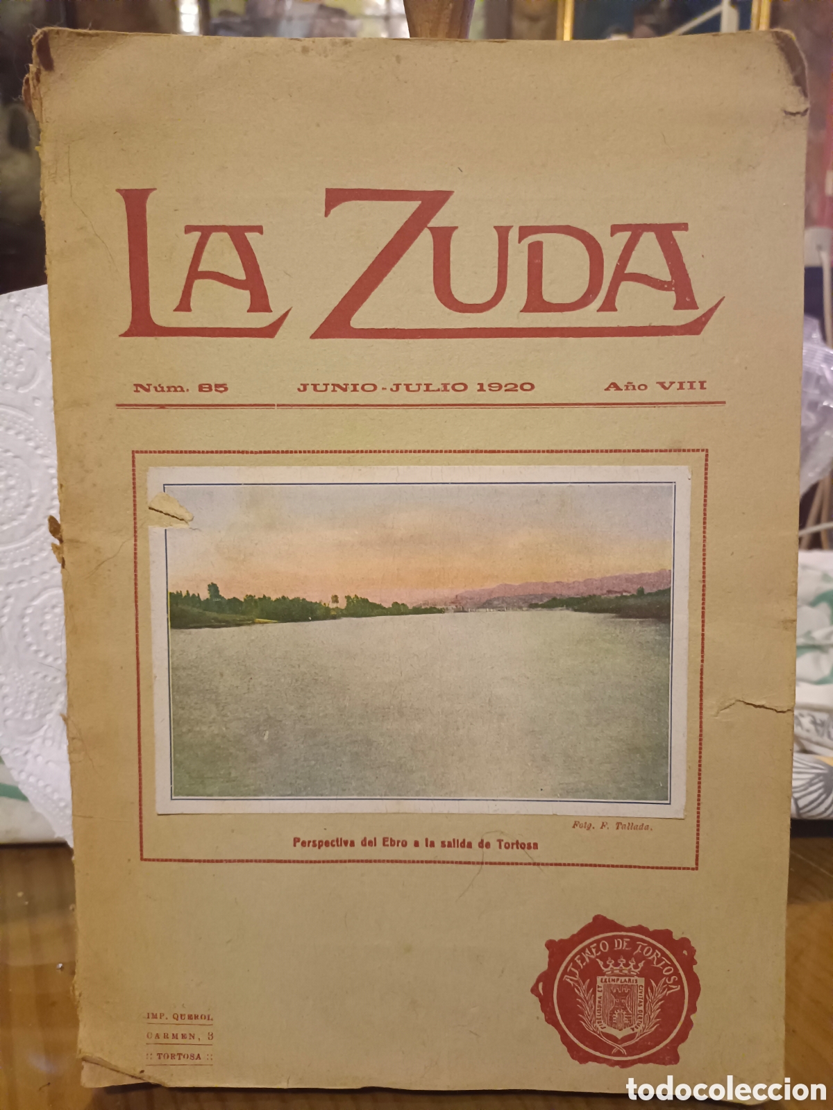 Coleccionismo: La Zuda N.85 Junio-Julio 1920