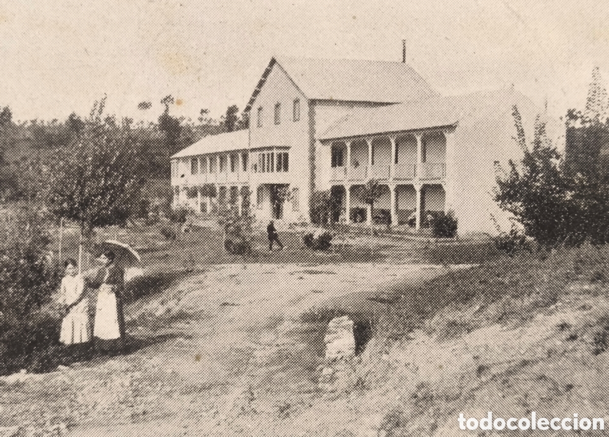 Coleccionismo: OLOST DE LLU&Ccedil;AN&Egrave;S SANATORI 1914 - Foto 3