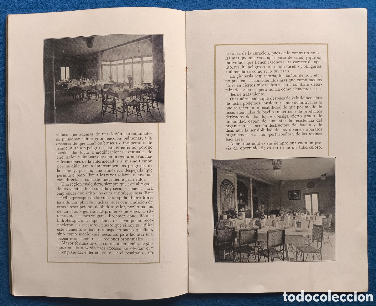 Coleccionismo: OLOST DE LLU&Ccedil;AN&Egrave;S SANATORI 1914 - Foto 7