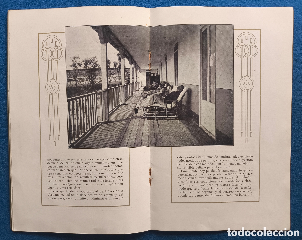 Coleccionismo: OLOST DE LLU&Ccedil;AN&Egrave;S SANATORI 1914 - Foto 8