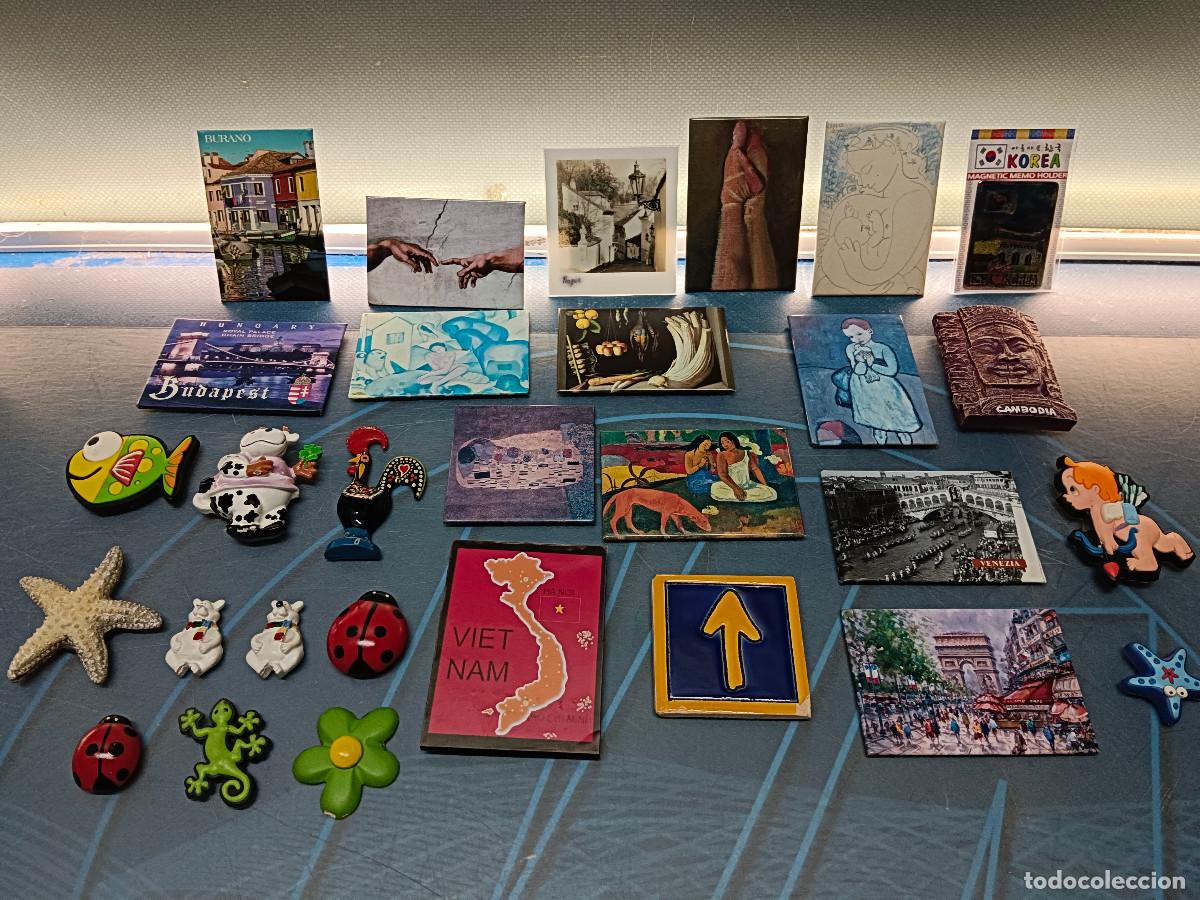 Coleccionismo: lote de 29 imanes variados, obseva las fotos, observa el lote