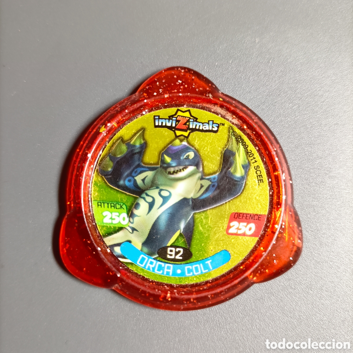 Coleccionismo: TAZO COLECCIONABLE. INVIZIMALS 2011. №92 ORCA - COLT