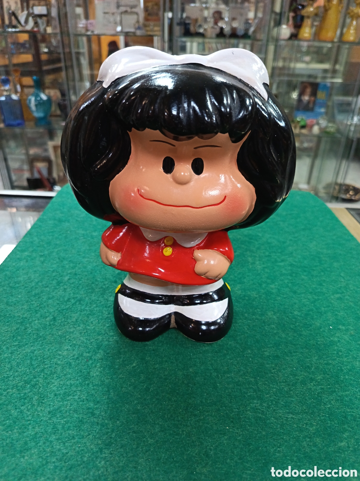 Coleccionismo: Mafalda Hucha cer&aacute;mica a&ntilde;os 70