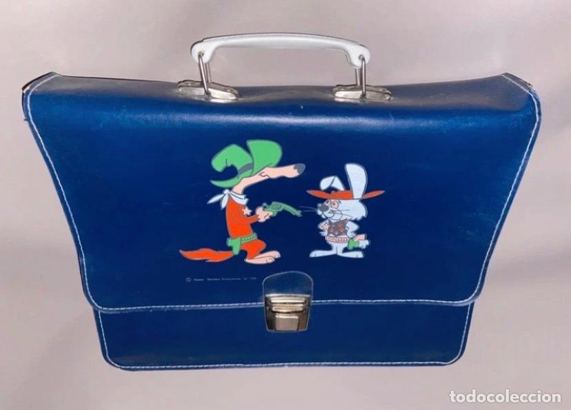 Coleccionismo: ANTIGUA CARTERA COLEGIO &ldquo; RICOCHET RABBIT & DROOP-E-LONG &ldquo; DE ESCUELA - HANNA BARBERA 1962