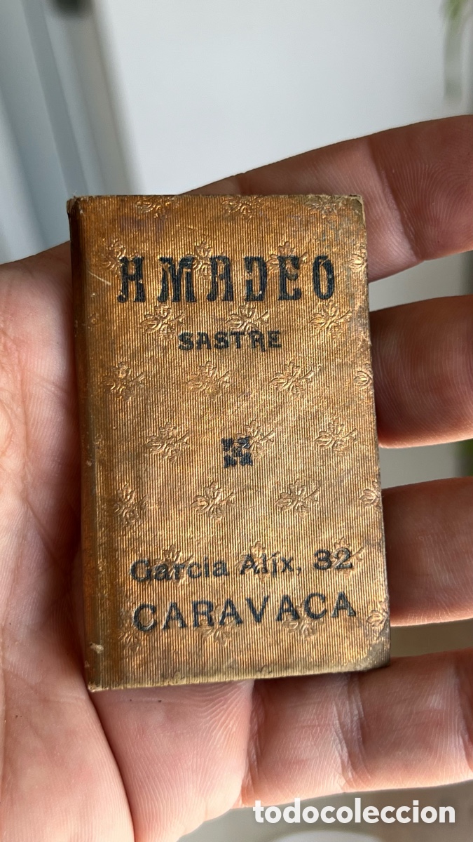 Coleccionismo: ANTIGUO LIBRITO ALMANAQUE AMADEO SASTRE 1928 CARAVACA DE LA CRUZ ( MURCIA )