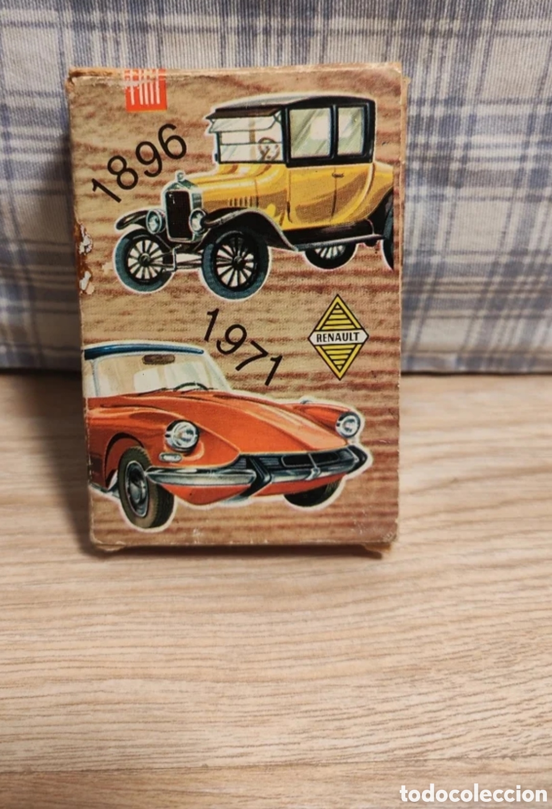 Coleccionismo: Baraja El juego de los coches a&ntilde;os 70
