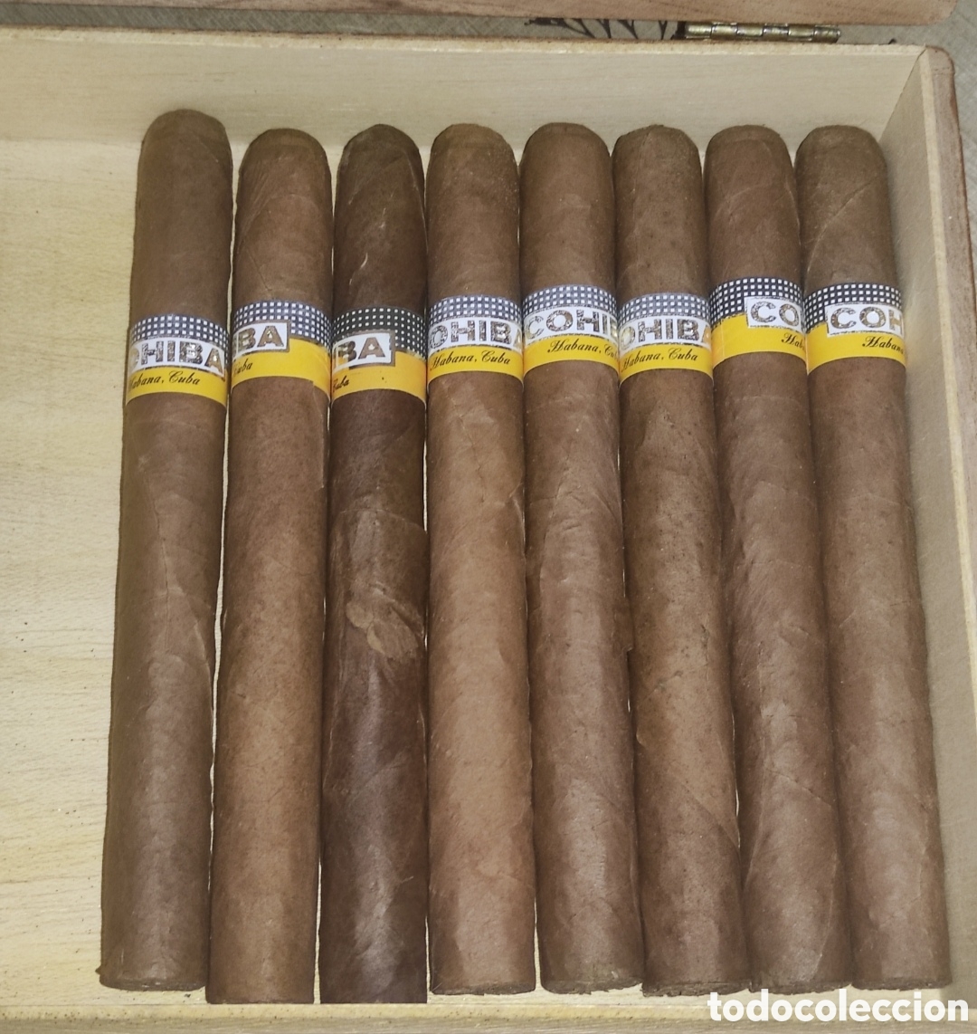 Coleccionismo: Puros Cohiba Espl&eacute;ndidos y caja - Foto 2