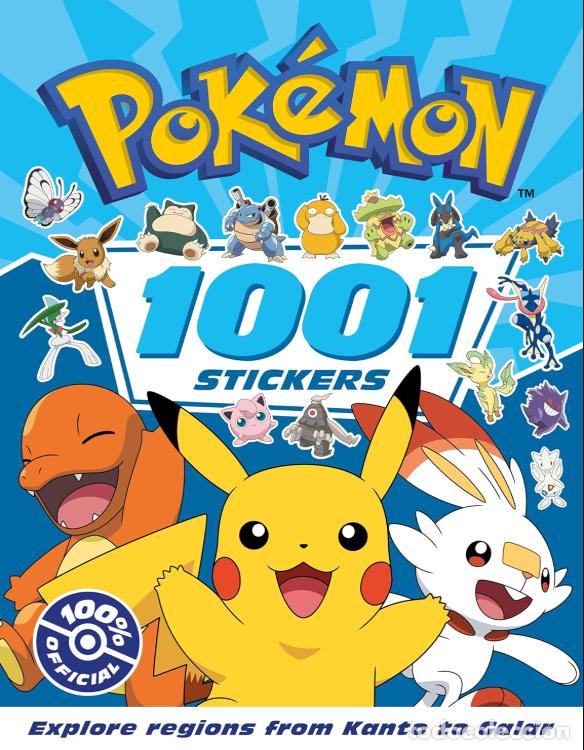 Colecionismo: Pok&eacute;mon: 1001 Stickers: The ultimate sticker book for Pok&eacute;mon fans.