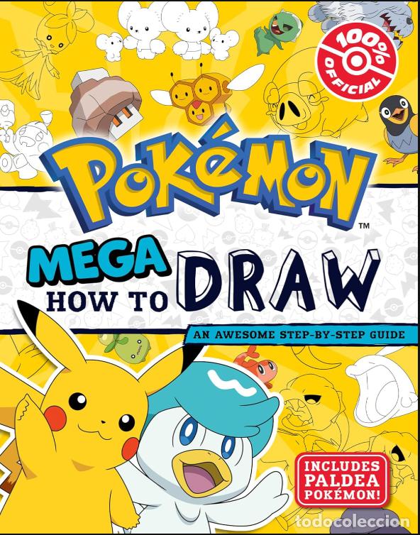 Coleccionismo: Pok&eacute;mon: Mega How to Draw: An official drawing adventure!
