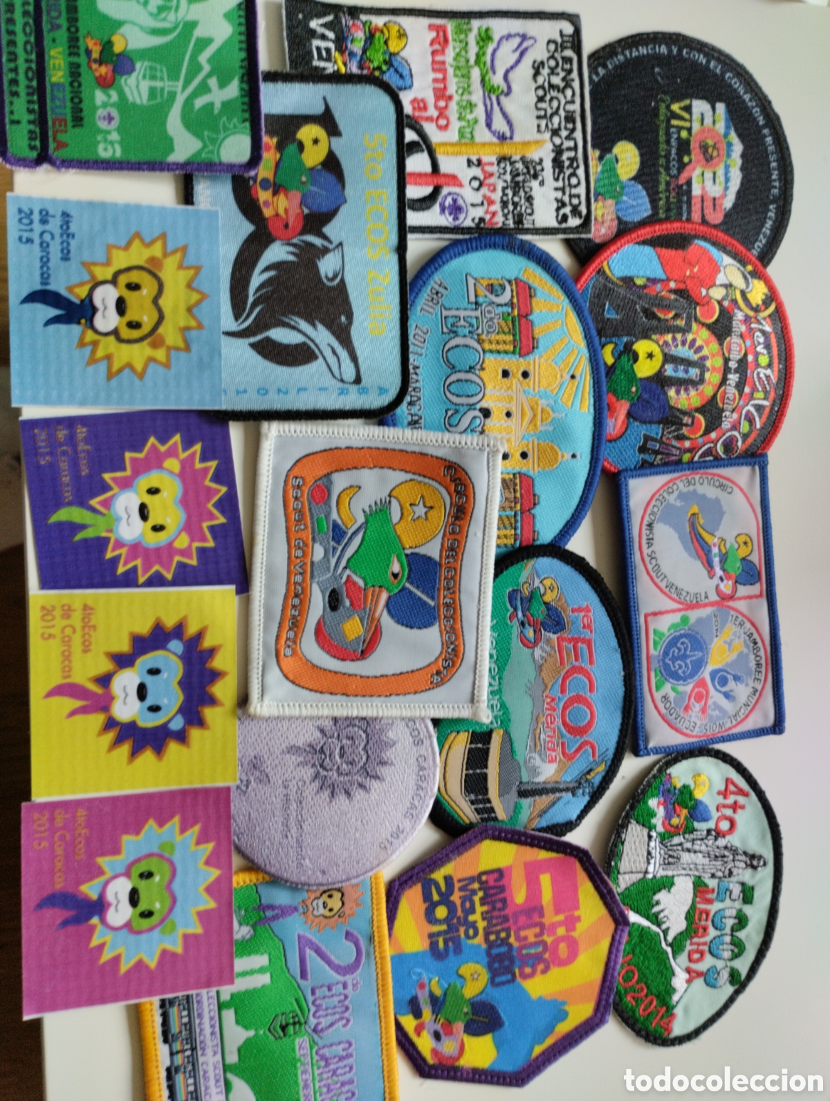 Collectionnisme: Lote de 17 Insignias de eventos del Circulo del Coleccionista Scout de Venezuela