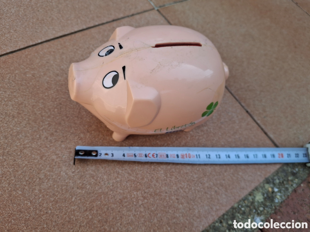 Coleccionismo: HUCHA CERDITO EL LIBRET&Oacute;N BBV - Foto 7