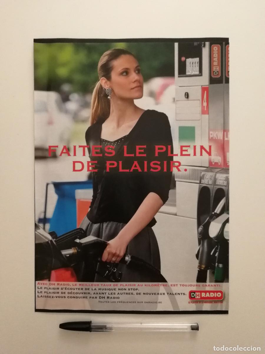 Coleccionismo: ANUNCIO ACARTONADO -A4- DH RADIO BELGICA - PUBLICIDAD LAMINA - BELGIQUE