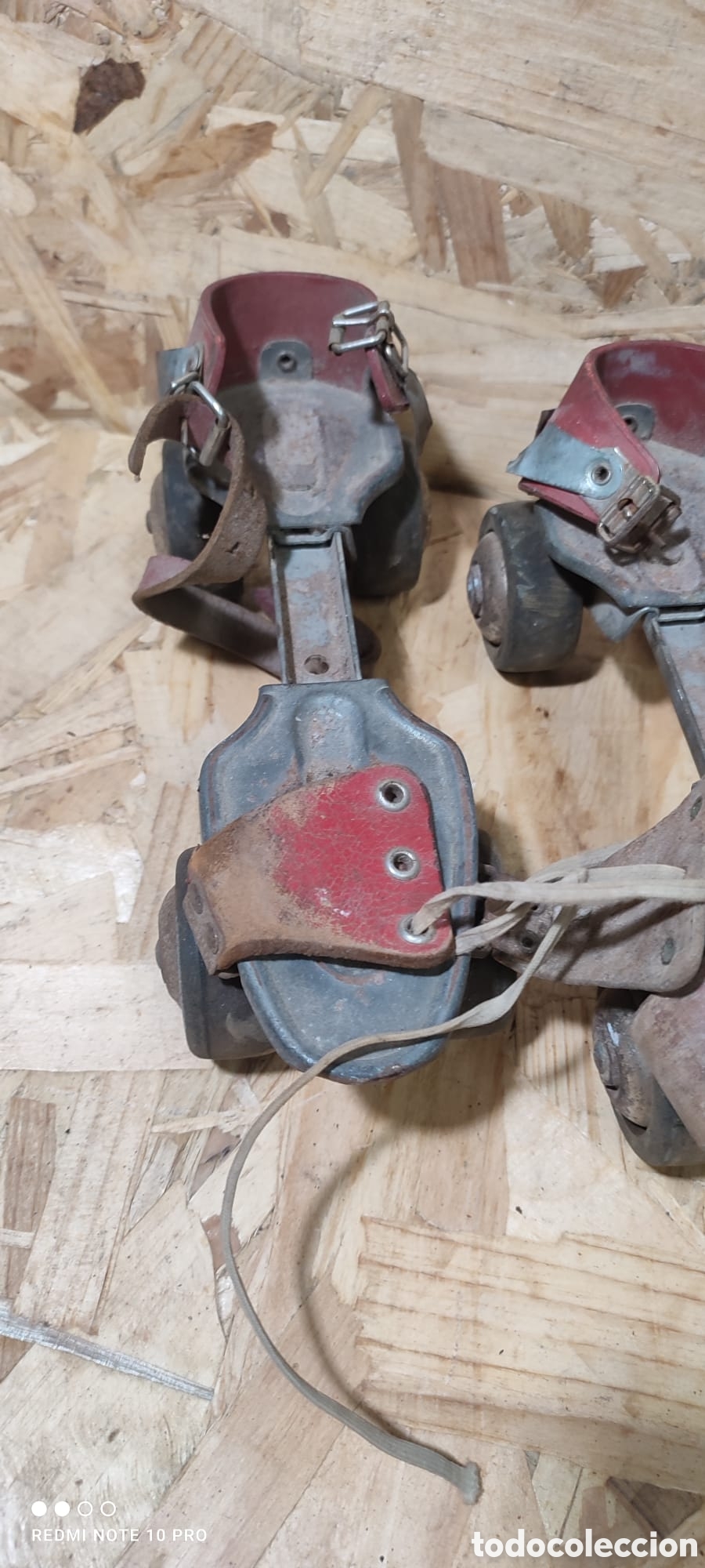 Coleccionismo: Antiguos patines ajustables - Foto 4