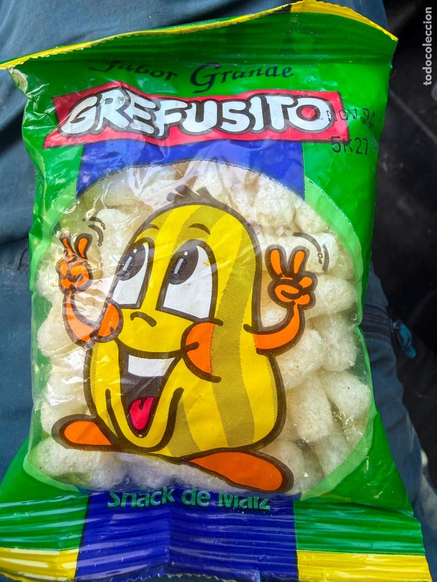 Coleccionismo: Bolsa sin abrir gusanitos Grefusito a&ntilde;o 94