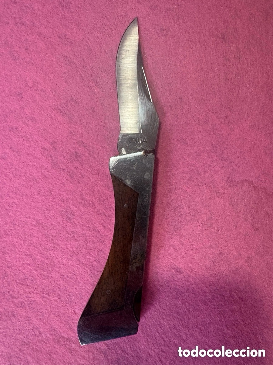 Coleccionismo: SALIDA TODO A 1&euro;, Navaja cuchillo plegable cobra (A5)