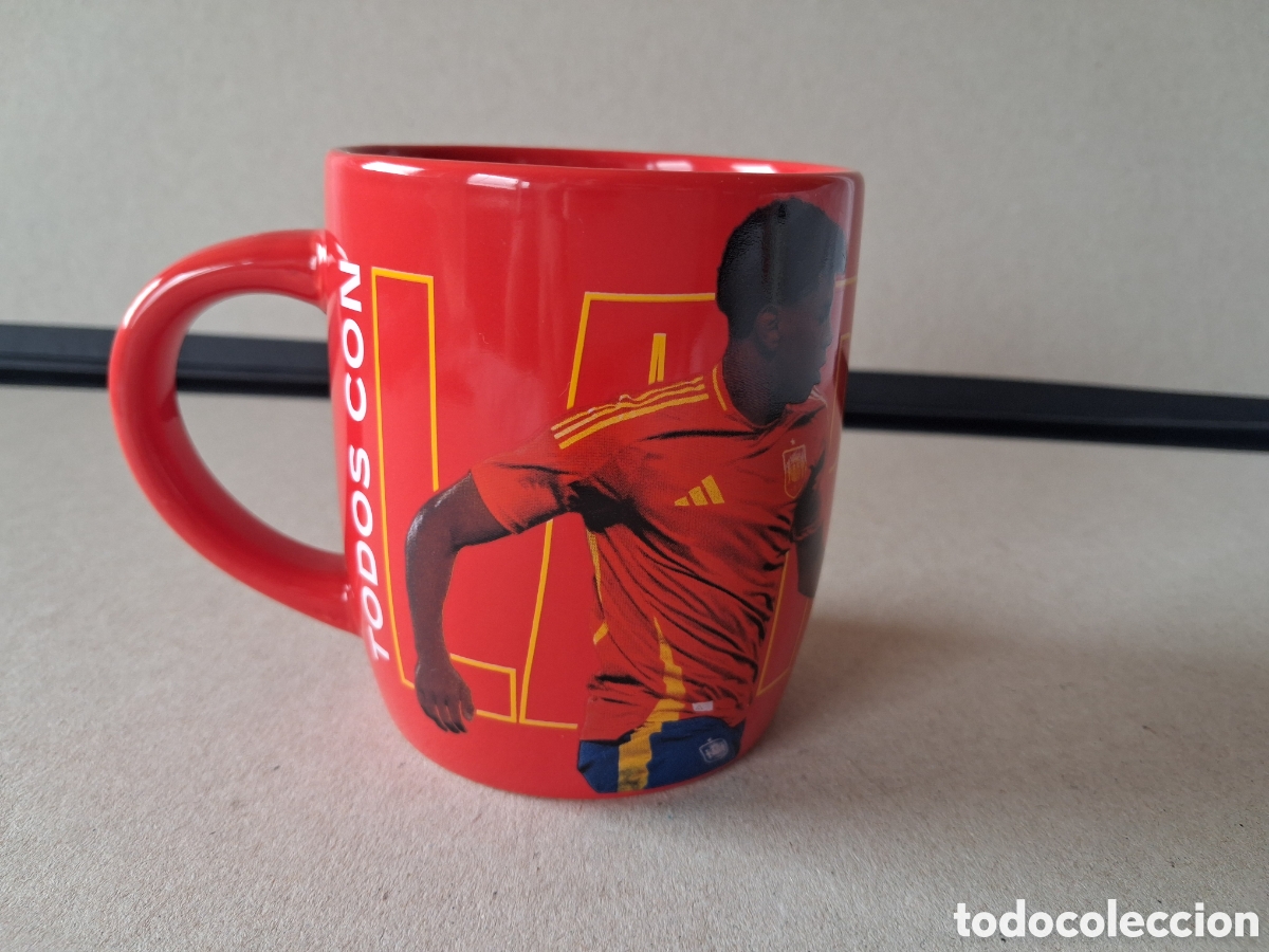 Coleccionismo: Taza roja nescafe todos con la roja