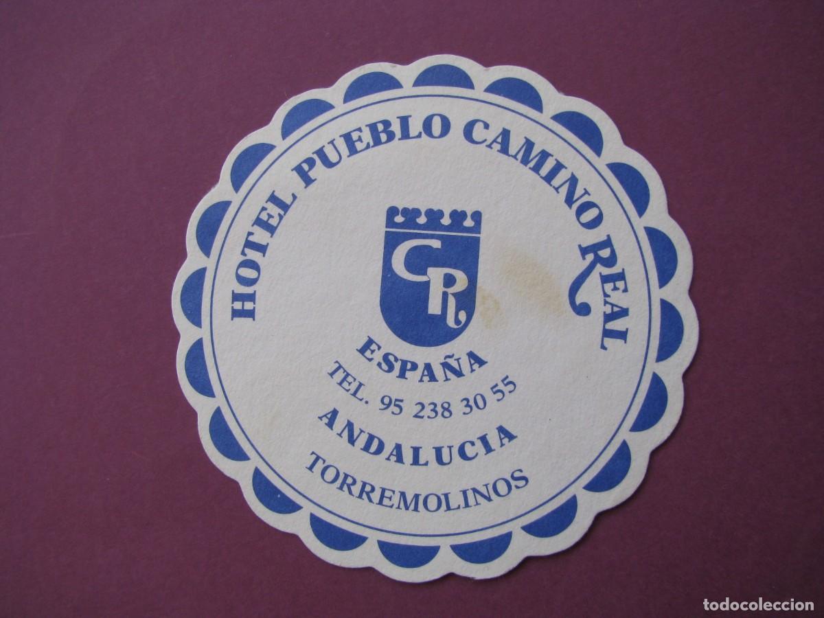 Coleccionismo: POSAVASOS HOTEL PUEBLO CAMINO REAL. TORREMOLINOS