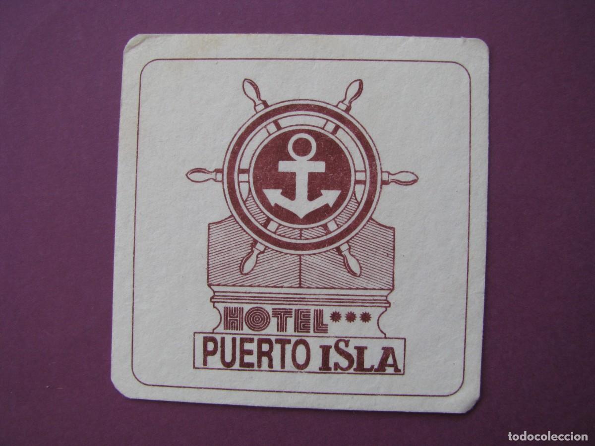 Coleccionismo: POSAVASOS HOTEL PUERTO ISLA.