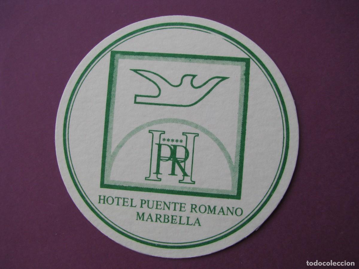 Coleccionismo: POSAVASOS HOTEL PUENTE ROMANO, MARBELLA