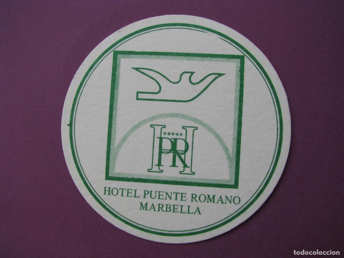 Coleccionismo: POSAVASOS HOTEL PUENTE ROMANO, MARBELLA