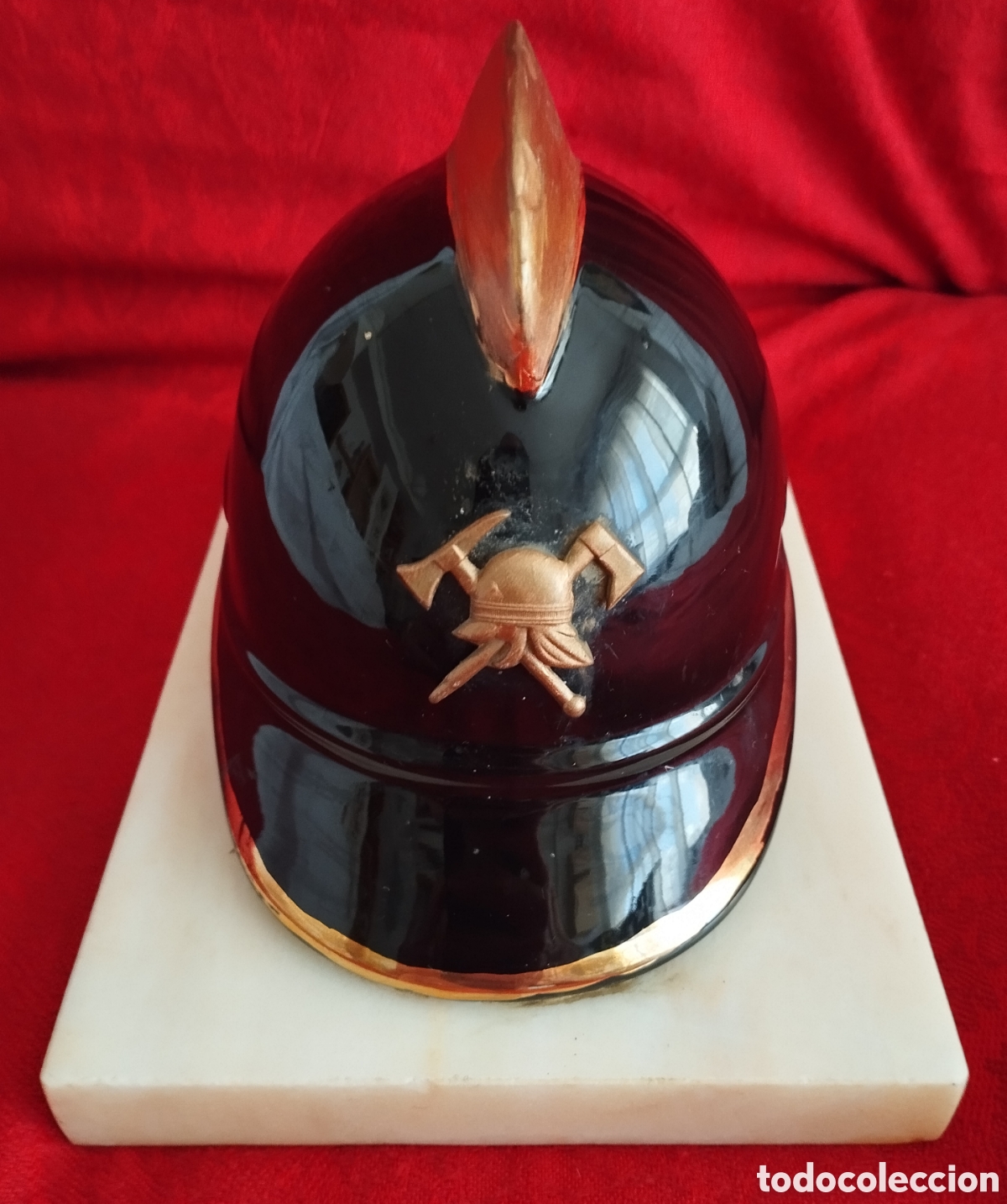 Coleccionismo: Antiguo Casco Bomberos.