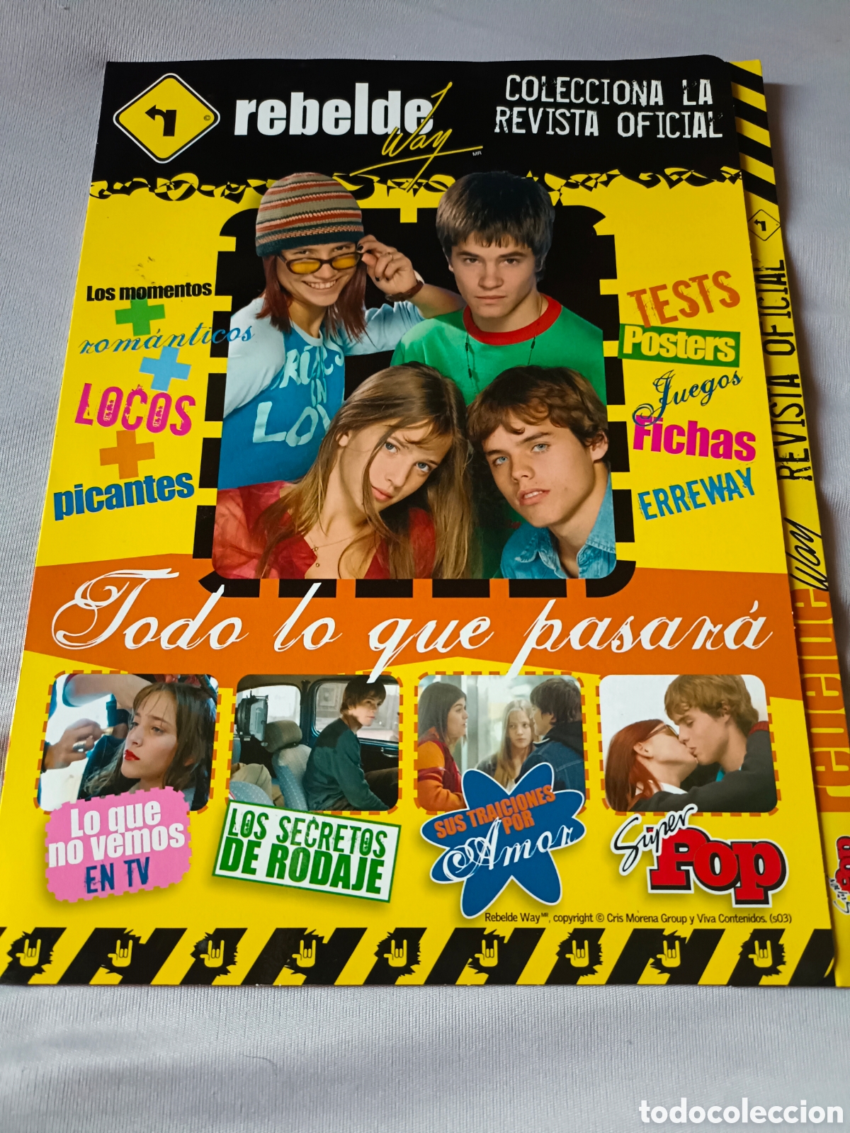 Coleccionismo: REBELDE WAY CARPETA ARCHIVADORA VACIA