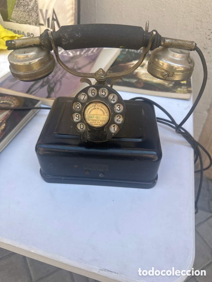 Coleccionismo: telefono original 1920
