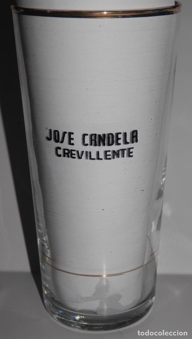 Coleccionismo: ANTIGUO VASO PHILIPS - ESTABLECIMIENTO CANDELA - Foto 2