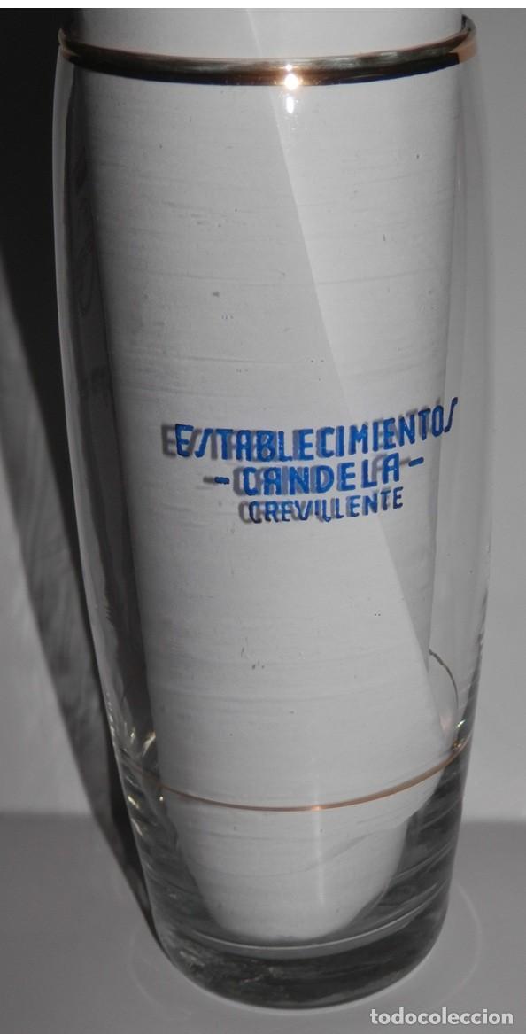 Coleccionismo: ANTIGUO VASO PHILIPS - ESTABLECIMIENTO CANDELA - Foto 2