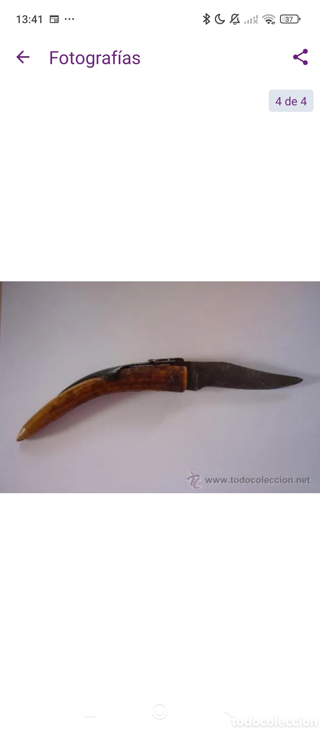 Coleccionismo: ANTIGUA NAVAJA ARTESANAL CON MANGO DE ASTA - Foto 17