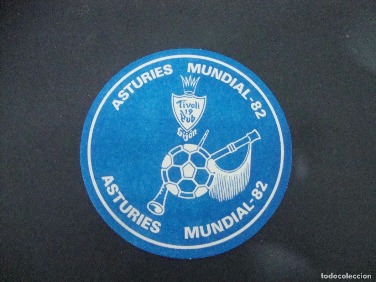 Coleccionismo: POSAVASOS ASTURIES MUNDIAL 82 TIVOLI 19 PUB GIJON