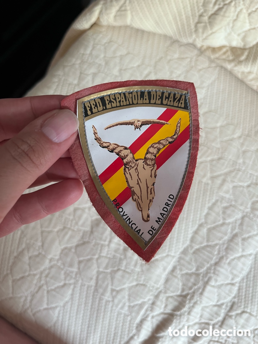 Coleccionismo: Parche Federaci&oacute;n espa&ntilde;ola de caza